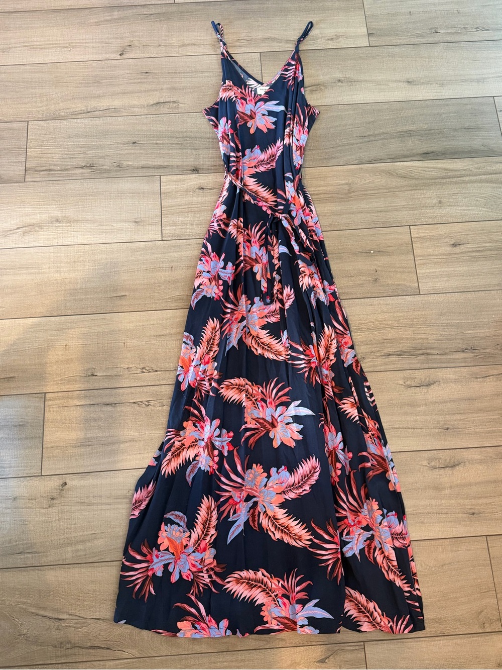 Cost Plus World Market Navy Maxi Dress | Size S/M